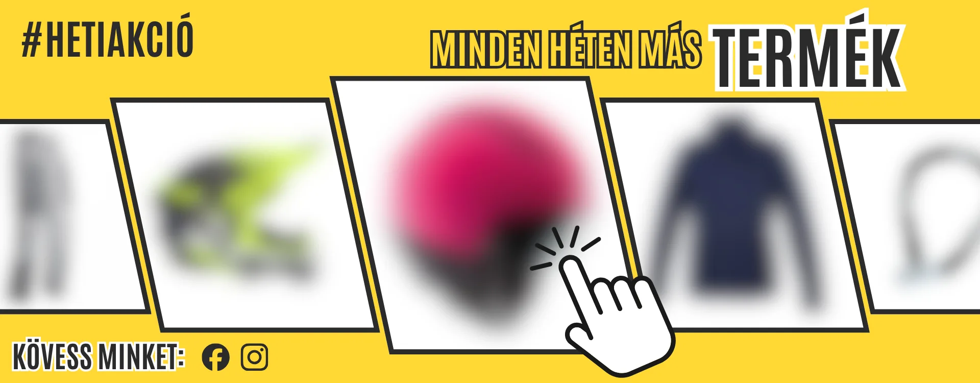 Minden héten más termék Heti akció